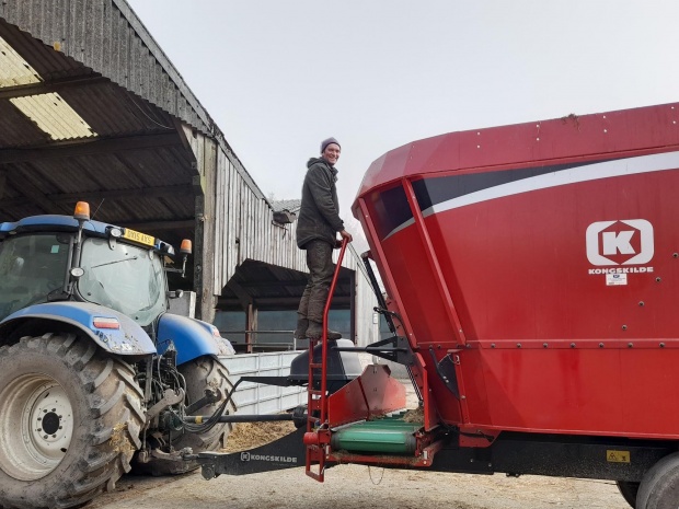 Kongskilde Feed Mixer saving time and money